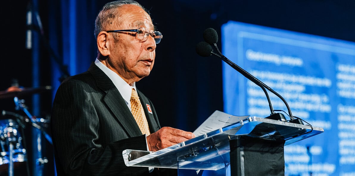 Mr. Takeuchi Inducted into AEM Hall of Fame