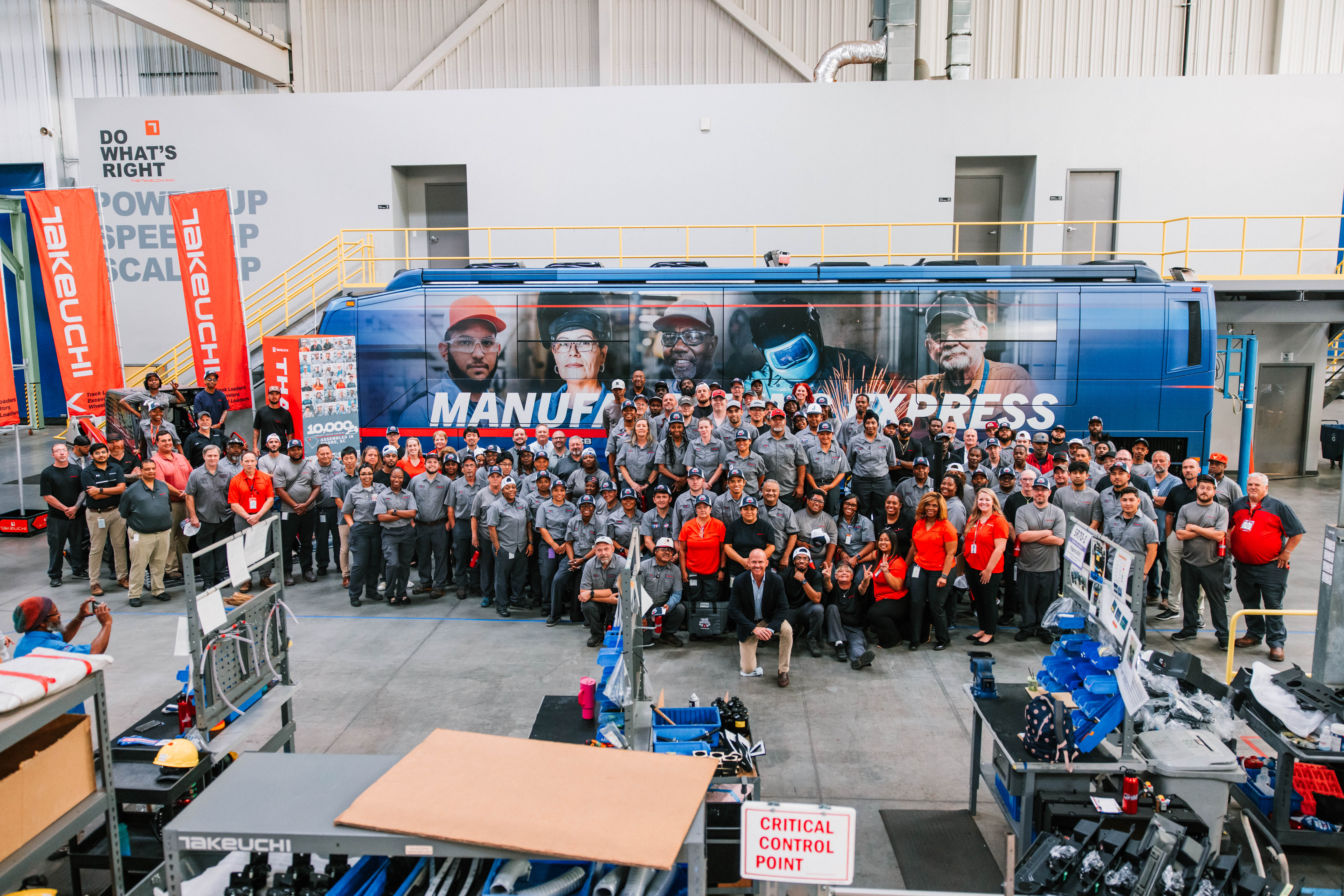 Takeuchi-US Hosts National Tour Stop For AEM Manufacturing Express