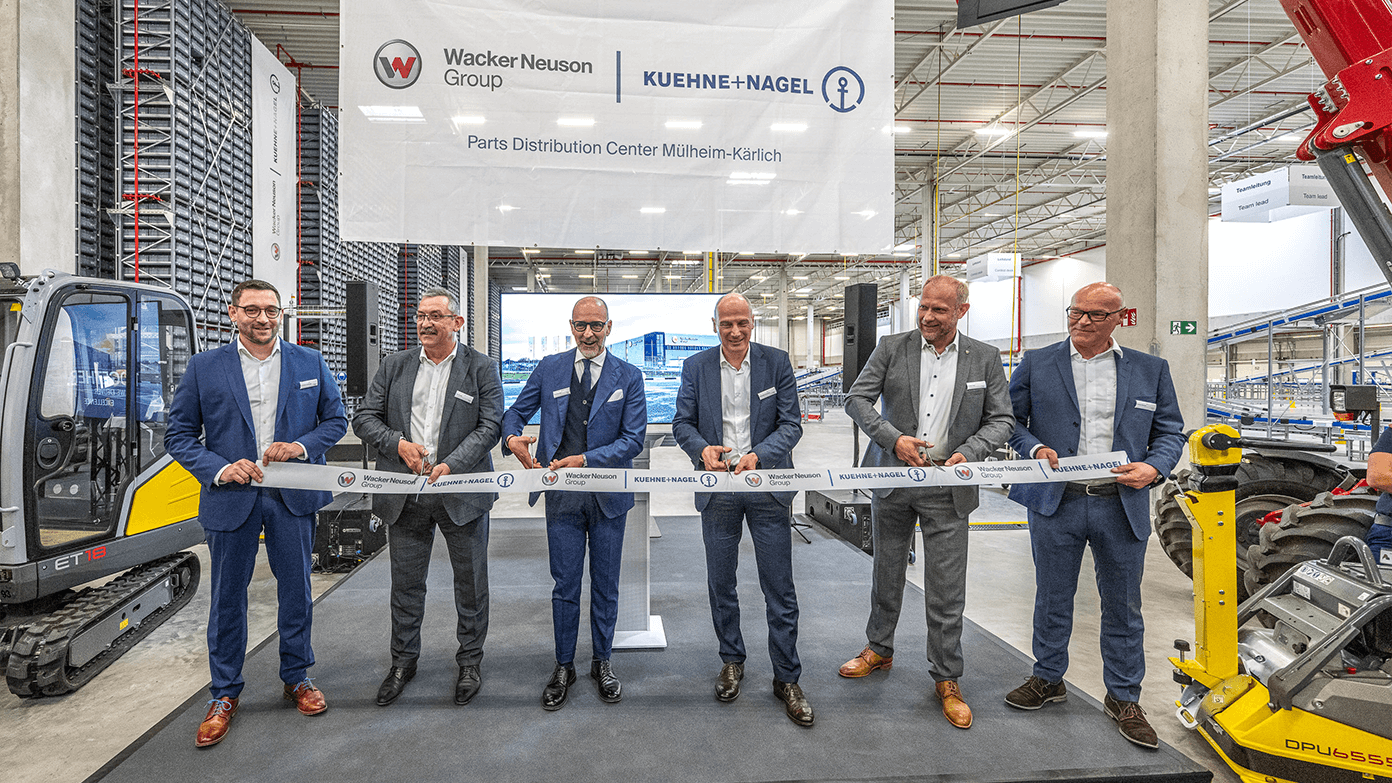 The Wacker Neuson Group opens its new logistics center and strengthens its global supply of spare parts