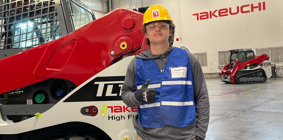 Building Tomorrow’s Workforce: Takeuchi Welcomes Co-Op Students